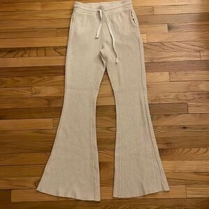 American Eagle Waffle Flare Pants